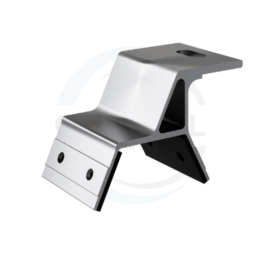 IBR Sheet short rail with EPDM flat top