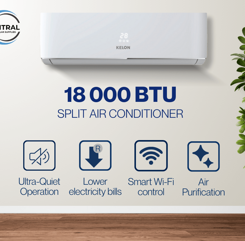 Kelon Inverter AC 18000BTU WIFI R410 EER>3.0