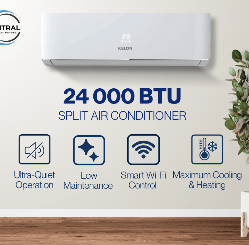 Kelon Inverter AC 24000BTU WIFI R410 EER>3.0