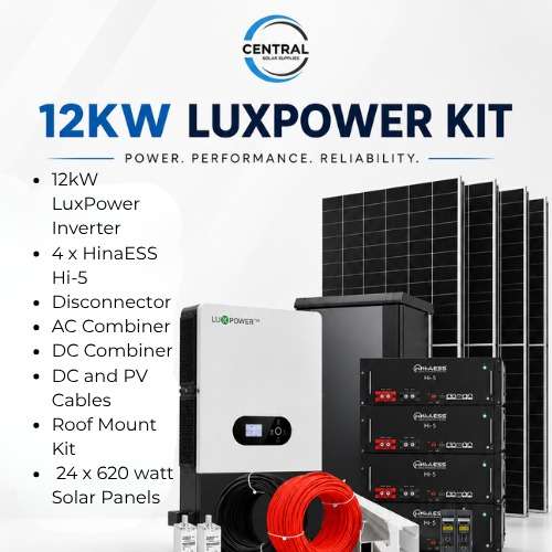 12kW Luxpower Kit