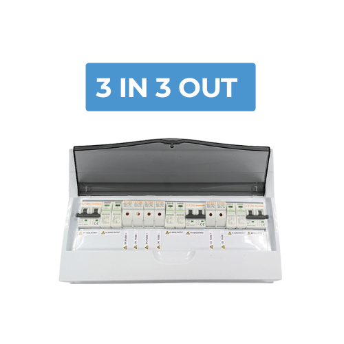 Solar DCDB (3 in- 3 out)